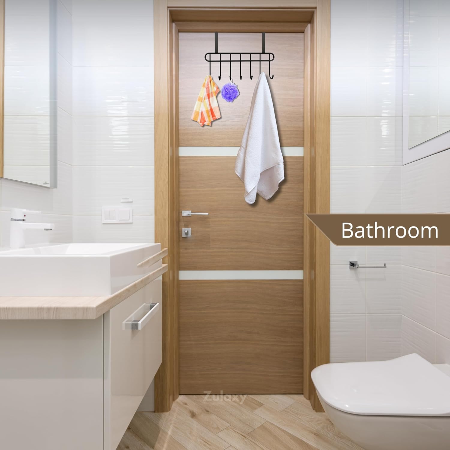 Zulaxy Photo Frame Hooks for Wall Without Drilling Stainless Steel